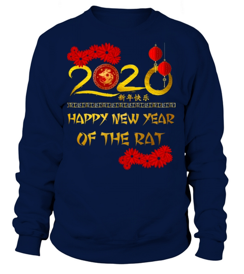 2020 Year of The Rat Happy Chinese New Year Gift Women's Sweatshirt