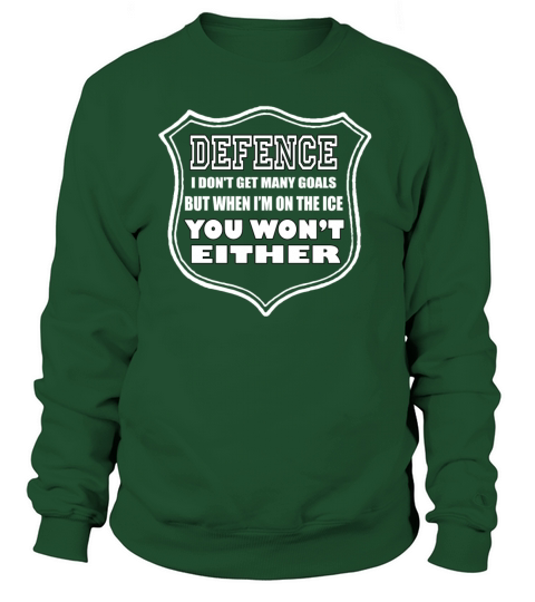 Hockey - WHen Im on the ice you wont get goals Women's Sweatshirt
