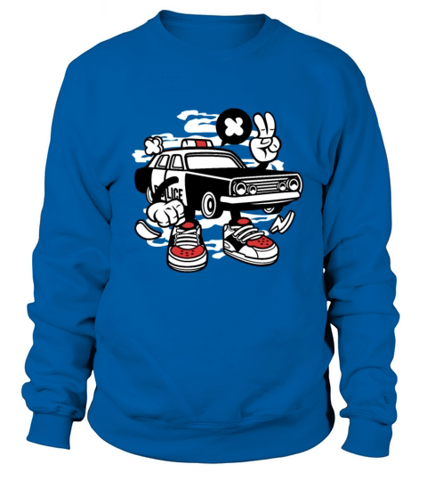 Police Car Women's Sweatshirt