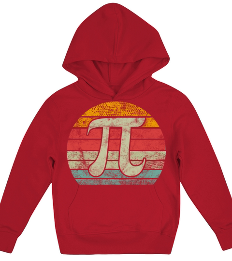 PI Day 2022 Math Lover Mathematics Retro Vintage Kids Hoodie