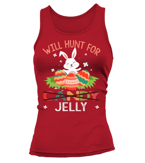 Jelly Kawaii Bunny Easter Day Easter Sunday Tank top Woman