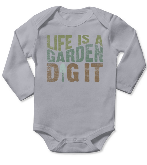 Gardener Garden Long Sleeve Baby One-Piece