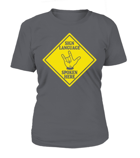 Deaf Awareness Spoke Deafness Hearing Loss T-Shirt Woman