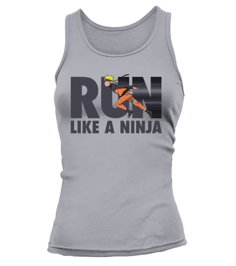 Naruto Shippuden Naruto Run Like A Ninja  - Tie-Dye Shirts Tank top Woman