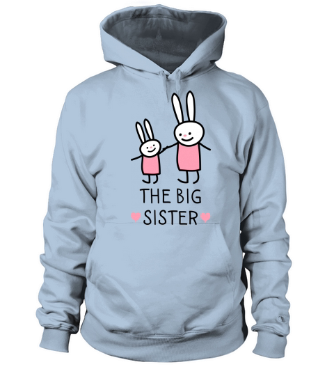 The big Sister Rabbits Women's Hoodie