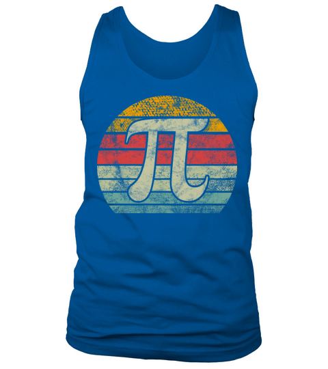 PI Day 2022 Math Lover Mathematics Retro Vintage Tank Top Unisex