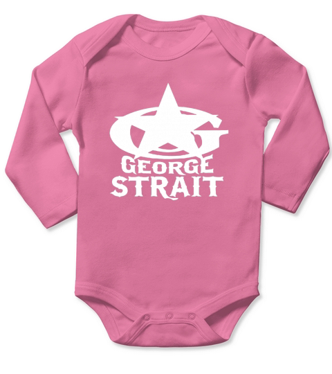 GEORGE STRAIT Long Sleeve Baby One-Piece
