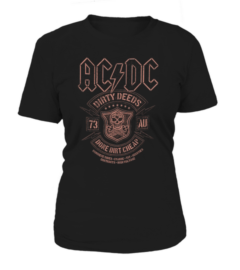 Ac Dc Dirty Deeds Women's T-Shirt