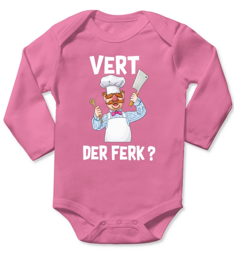 Vert The Ferk Long Sleeve Baby One-Piece