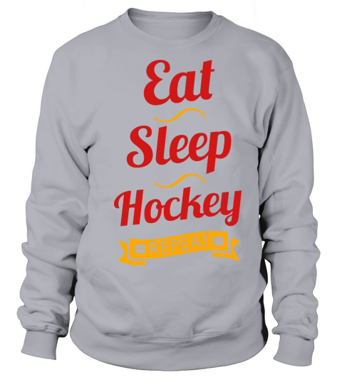 Eat Sleep Hockey Repeat Women's Sweatshirt