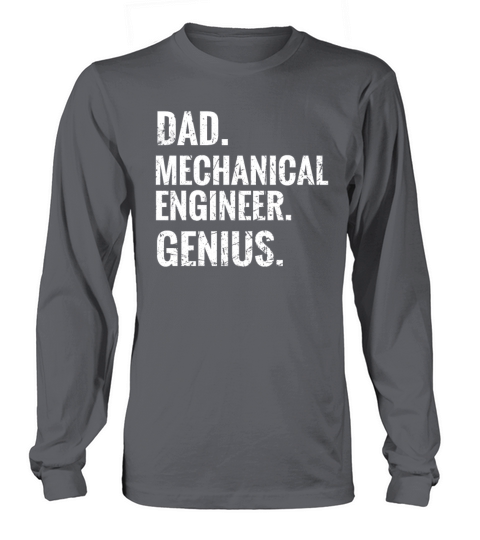 Mechanical Engineering For Mechanical Engineer Dad Men's Long Sleeve