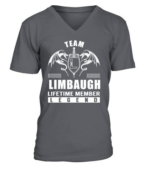 Team LIMBAUGH Lifetime Member Legend Name Shirts V-Neck T-shirt