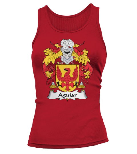Aguiar Family Crest Portuguese Family Crests Tank top Woman
