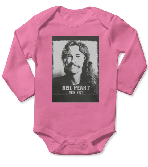 Neil Peart Memory In Loving Drummer Best Long Sleeve Baby One-Piece