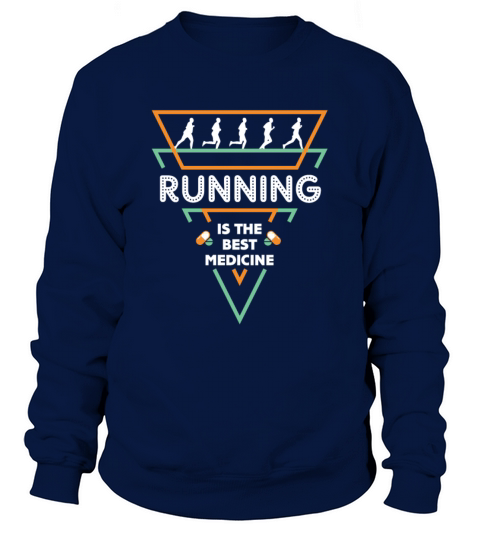 Running Walking Jogging Funny Gift Men's Sweatshirt