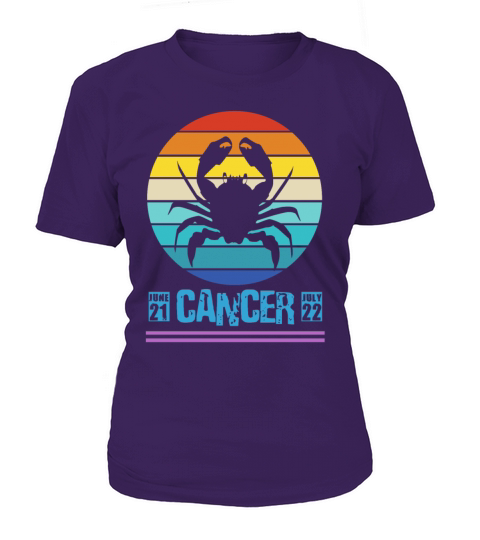 Cancer Zodiac Sign Horoscope June July Birthday Women's T-Shirt