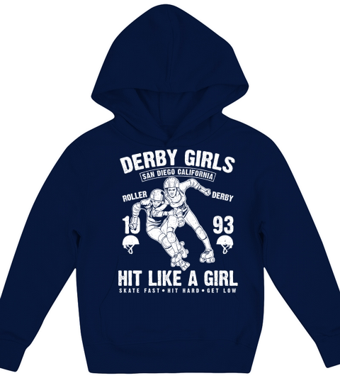 derby girls Kids Hoodie