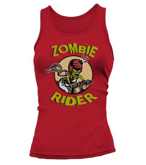 Zombie Rider Undead Bike Cycle Gift Women's Tank Top