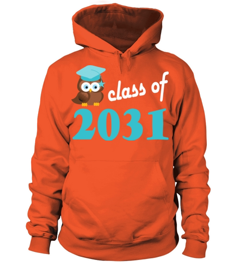 Class of 2031 School Owl Graduate Women's Hoodie