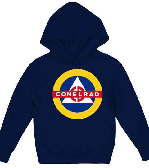 Conelrad Civil Defense T-Shirt Kids Hoodie