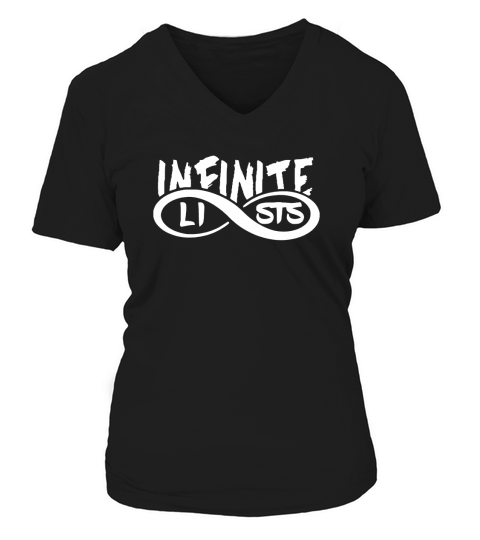 Unendliche Listen V-neck T-Shirt Woman