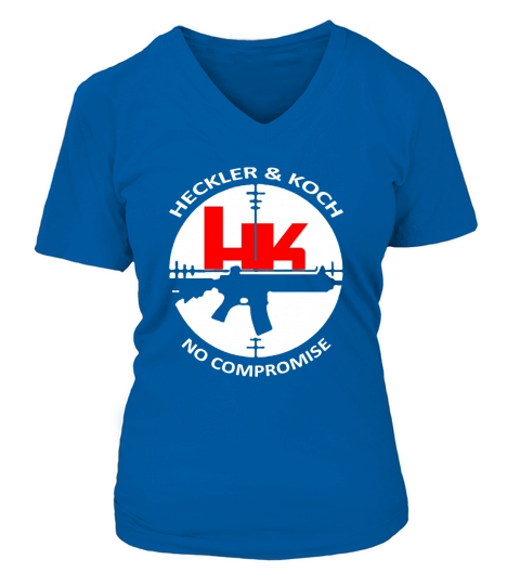Heckler And Koch-Heckler Und Koch shirt V-neck T-Shirt Woman