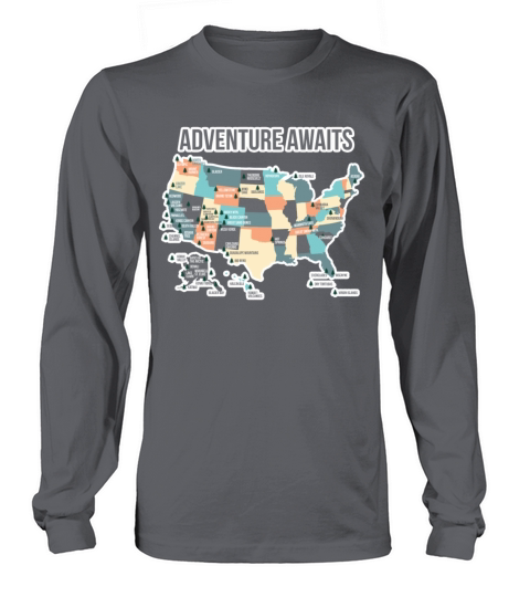 National Park Shirts Gifts Men's Long Sleeve