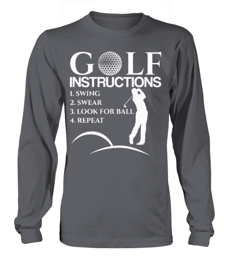 Golf Instructions Women's Long Sleeve