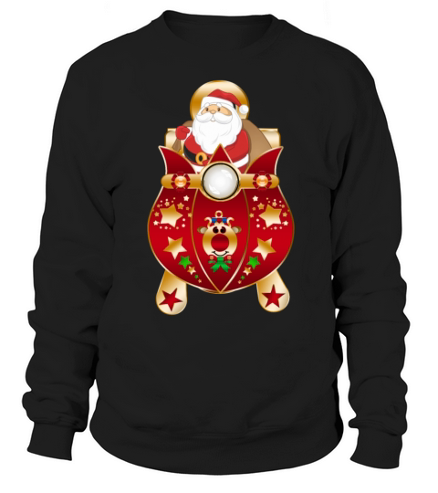 Santa Christmas Eve sleigh Women's Sweatshirt