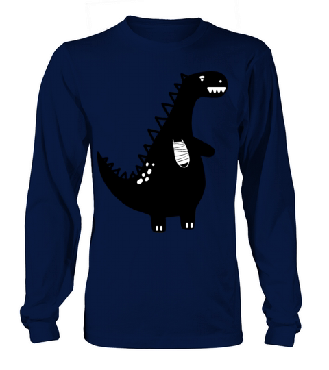 Dinosaur with cast Men's Long Sleeve