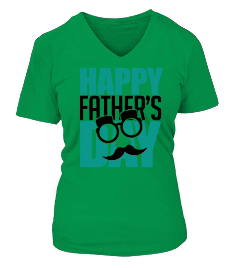 Happy Father s Day Women's V-Neck T-shirt