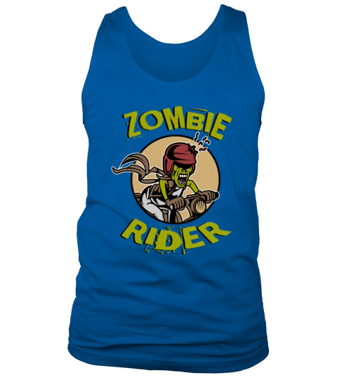 Zombie Rider Undead Bike Cycle Gift Men's Tank Top