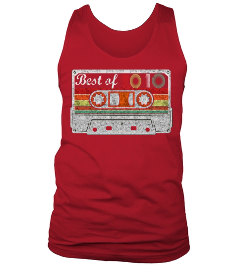 11Th Birthday Gift Retro Vintage Best Of 2010 11 Y Men's Tank Top