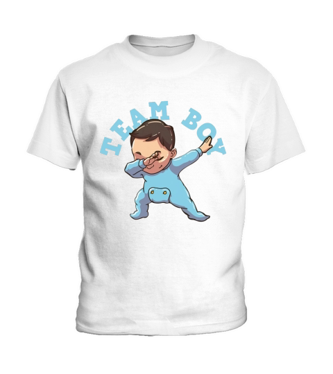 Gender Reveal Party Team Boy Kids T-Shirt