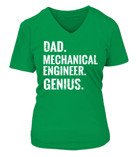 Mechanical Engineering For Mechanical Engineer Dad Women's V-Neck T-shirt