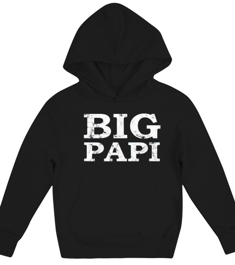 Mens Big Papi T Shirt Gift for Dad 2020 Kids Hoodie
