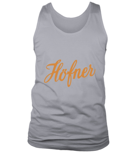 Hofner  Orange Tank Top Unisex