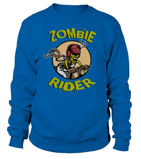 Zombie Rider Undead Bike Cycle Gift Women's Sweatshirt