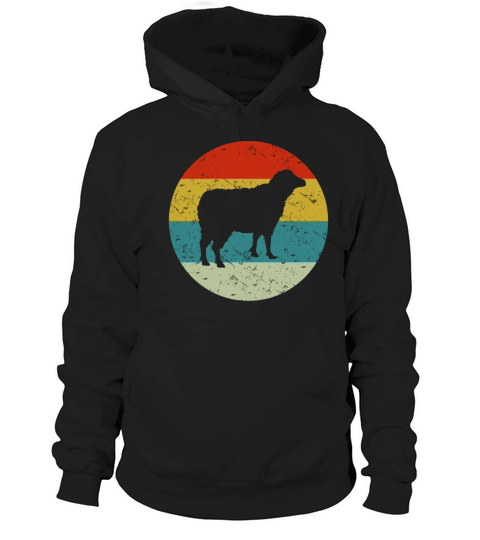 sheep vintage Men's Hoodie