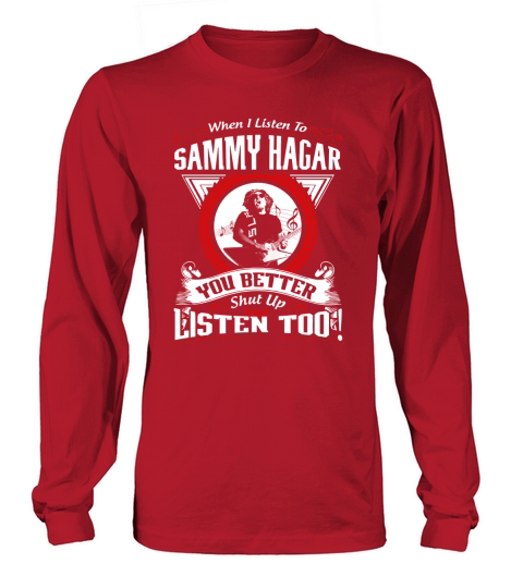 Sammy Hagar Fans Shirt Long sleeved Unisex