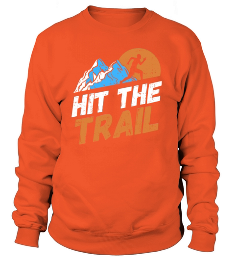 Vintage Running Trail Running T-shirt Women's Sweatshirt
