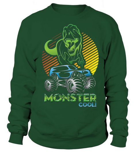 Monster Truck Dinosaur Women's Sweatshirt