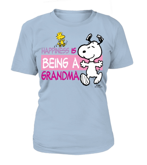 Peanut Snoopy Happiness Is Being A Grandma Gift Te Women's T-Shirt