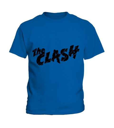 The Clash Band Logo Black Kids T-Shirt