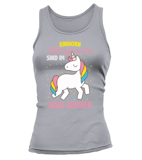 Unicorn Lover March Birthday Women's Tank Top