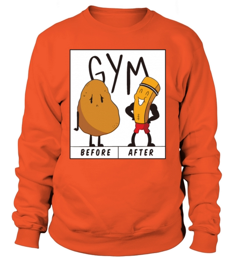 FUNNY POTATO GYM Women's Sweatshirt