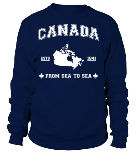 Canada map Women's Sweatshirt