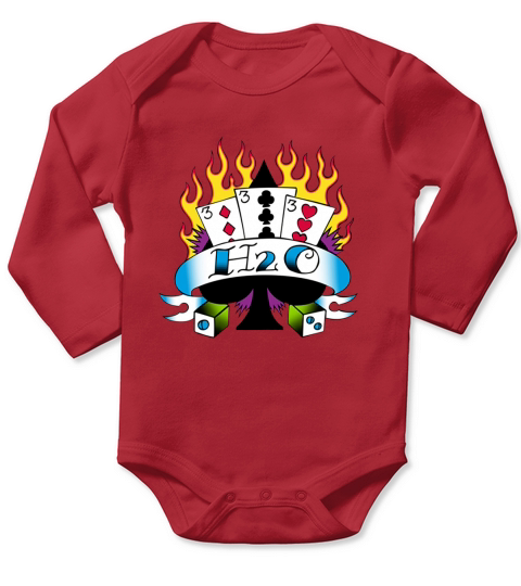 H2o American Melodic Punk Band Long Sleeve Baby One-Piece