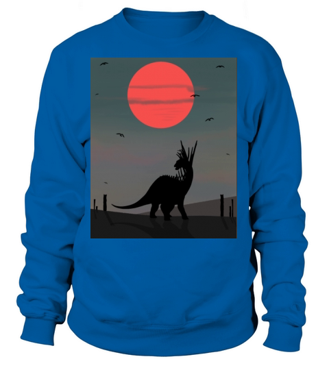 Dino in siluet 7 Women's Sweatshirt