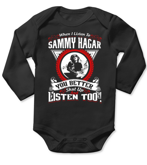 Sammy Hagar Fans Shirt Long Sleeve Baby One-Piece